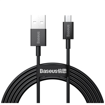 Baseus Superior MicroUSB Rask Lading Datakabel - 2m