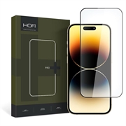iPhone 15 Plus Hofi Premium Pro+ Beskyttelsesglass - Svart Kant