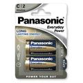 Panasonic Everyday Power LR14/C Alkaliske batterier - 2 stk.
