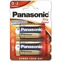 Panasonic Pro Power LR20/D-batterier - 2 stk.