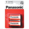 Panasonic R14/C Sink-karbonbatteri - 2 stk. - 1.5V
