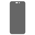 iPhone 15 Pro Max Beskyttelsesglass - 9H, 0.3mm - Privatliv