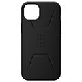 UAG Civilian MagSafe iPhone 14 Plus Hybrid-deksel - Svart