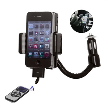 Hands Free Transmitter on Iphone Ipod Handsfree Fm Transmitter Car Charger Holder 10122012 1 Jpg