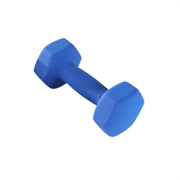 Antiskli Fitness Neopren Hantel - 1kg - Blå