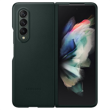 Samsung Galaxy Z Fold3 5G Lær Deksel EF-VF926LGEGWW - Grønn