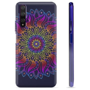 Huawei Nova 5T TPU-deksel - Fargerik Mandala