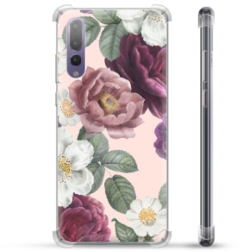 Huawei P20 Pro Hybrid-deksel - Romantiske Blomster