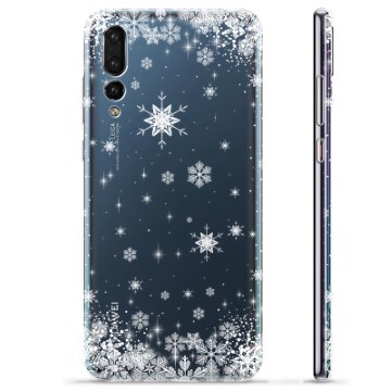 Huawei P20 Pro TPU-deksel - Snøfnugg