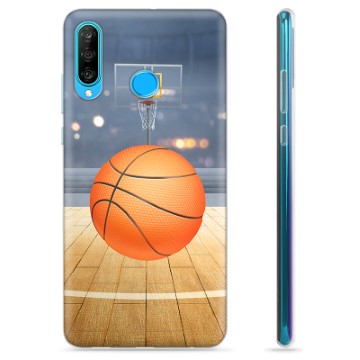 Huawei P30 Lite TPU-deksel - Basketball