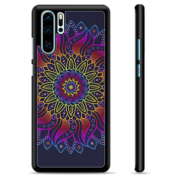 Huawei P30 Pro Beskyttelsesdeksel - Fargerik Mandala