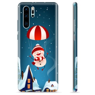 Huawei P30 Pro TPU-deksel - Snømann