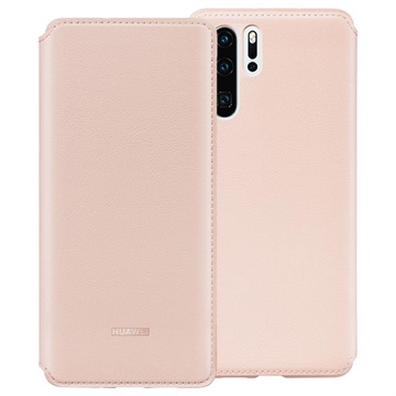 Huawei P30 Pro Wallet Cover 51992868 - Rosa