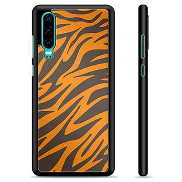 Huawei P30 Beskyttelsesdeksel - Tiger