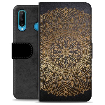 Huawei P30 Lite Premium Lommebok-deksel - Mandala