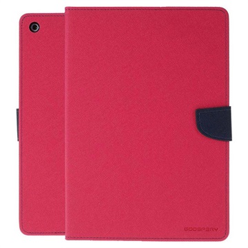 Mercury Goospery Fancy Diary iPad 10.2 2019/2020/2021 Folio-etui (Åpen Emballasje - Utmerket) - Rosa