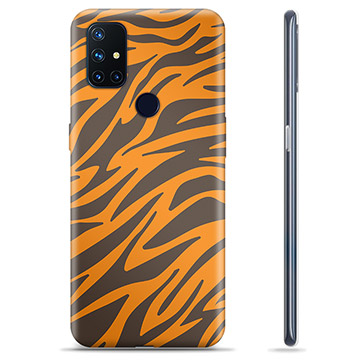 OnePlus Nord N10 5G TPU-deksel - Tiger