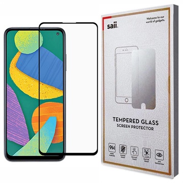 Saii 3D Premium Samsung Galaxy F52 5G Skjermbeskyttere Panzerglass - 2 Stk.