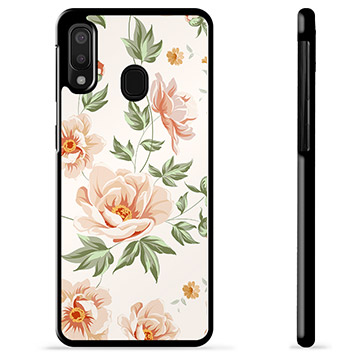 Samsung Galaxy A20e Beskyttelsesdeksel - Floral