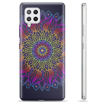 Samsung Galaxy A42 5G TPU-deksel - Fargerik Mandala