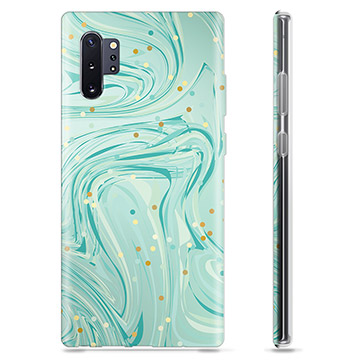 Samsung Galaxy Note10+ TPU-deksel - Grønn Mynte