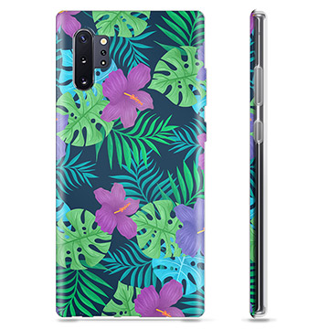 Samsung Galaxy Note10+ TPU-deksel - Tropiske Blomster