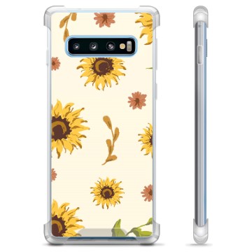 Samsung Galaxy S10 Hybrid-deksel - Solsikke