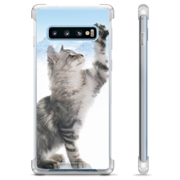 Samsung Galaxy S10+ Hybrid-deksel - Kat