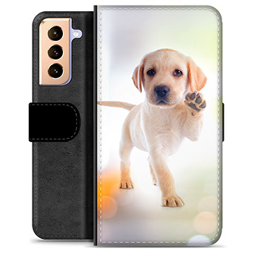 Samsung Galaxy S21+ 5G Premium Lommebok-deksel - Hund