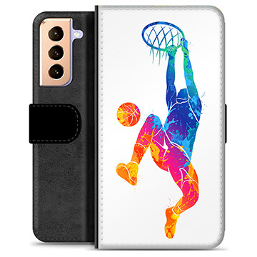 Samsung Galaxy S21+ 5G Premium Lommebok-deksel - Slam Dunk