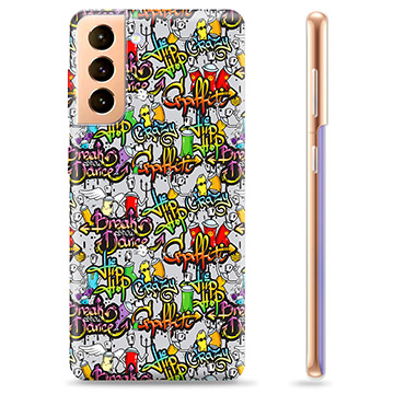 Samsung Galaxy S21+ 5G TPU-deksel - Graffiti