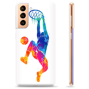 Samsung Galaxy S21+ 5G TPU-deksel - Slam Dunk