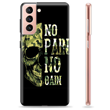 Samsung Galaxy S21 5G TPU-deksel - No Pain, No Gain