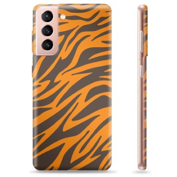 Samsung Galaxy S21 5G TPU-deksel - Tiger