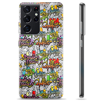 Samsung Galaxy S21 Ultra 5G TPU-deksel - Graffiti