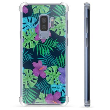 Samsung Galaxy S9+ Hybrid-deksel - Tropiske Blomster