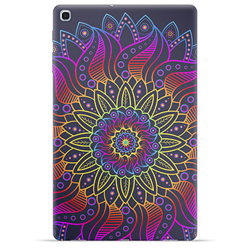 Samsung Galaxy Tab A 10.1 (2019) TPU-deksel - Fargerik Mandala