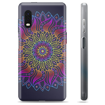 Samsung Galaxy Xcover Pro TPU-deksel - Fargerik Mandala