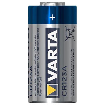 Bilde av Varta 6205 Cr123a Professional Lithium Batteri