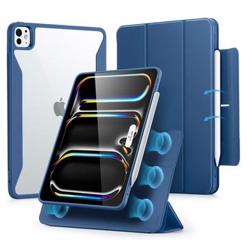 iPad Pro 11 (2024) ESR Rebound Hybrid Tri-Fold Folio-deksel - Blå