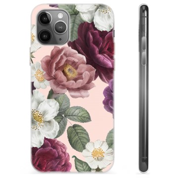 iPhone 11 Pro Max TPU-deksel - Romantiske Blomster