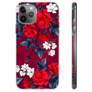 iPhone 11 Pro Max TPU-deksel - Vintage Blomster