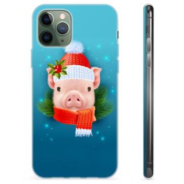 iPhone 11 Pro TPU-deksel - Julegris