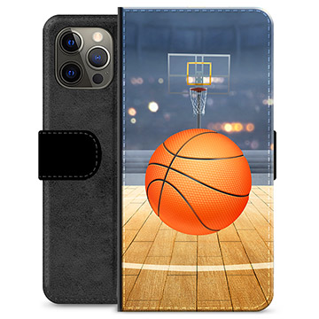 iPhone 12 Pro Max Premium Lommebok-deksel - Basketball