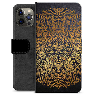 iPhone 12 Pro Max Premium Lommebok-deksel - Mandala