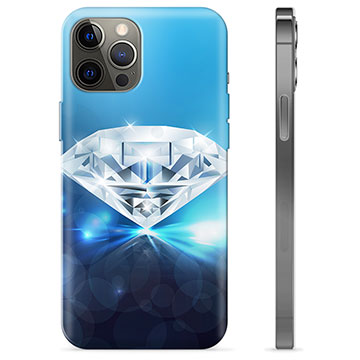 iPhone 12 Pro Max TPU-deksel - Diamant