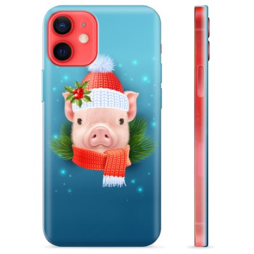 iPhone 12 mini TPU-deksel - Julegris