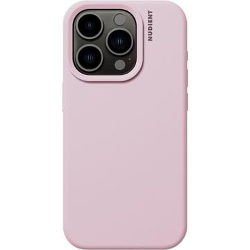 iPhone 15 Pro Nudient Base Silikondeksel - Rosa