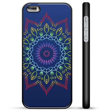 iPhone 5/5S/SE Beskyttelsesdeksel - Fargerik Mandala