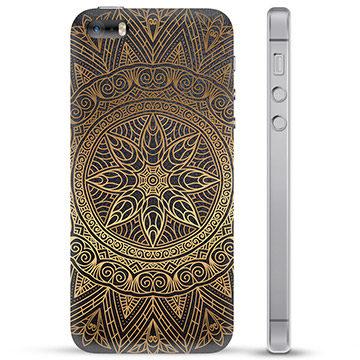 iPhone 5/5S/SE TPU-deksel - Mandala